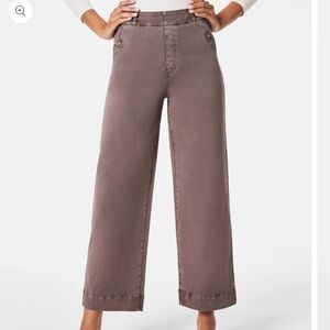 Spanx stretch twill cropped pants NWOT